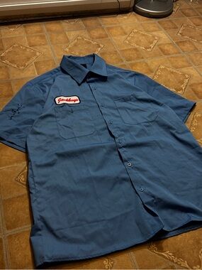 Travis Scott JACKBOYS Crew Work Shirt - Cactus Jack Merch - Size Large